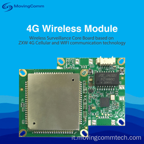 Cat4 4G Modulo WiFi 2.4GHz per la fotocamera IP